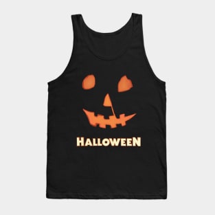 Halloween Jack-o'-Lantern Tank Top